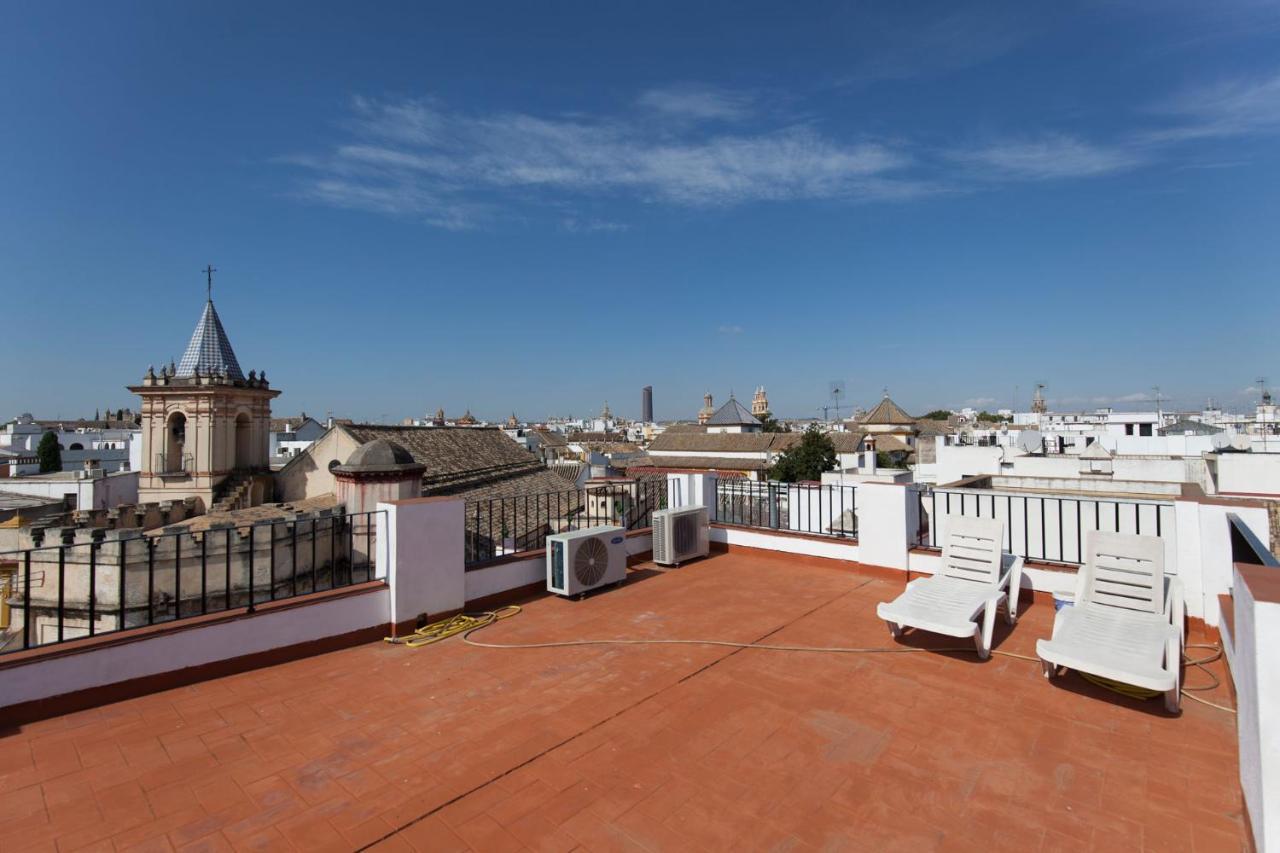 Espectacular Apartamento Con Terraza Privada Parking เซบีญา ภายนอก รูปภาพ