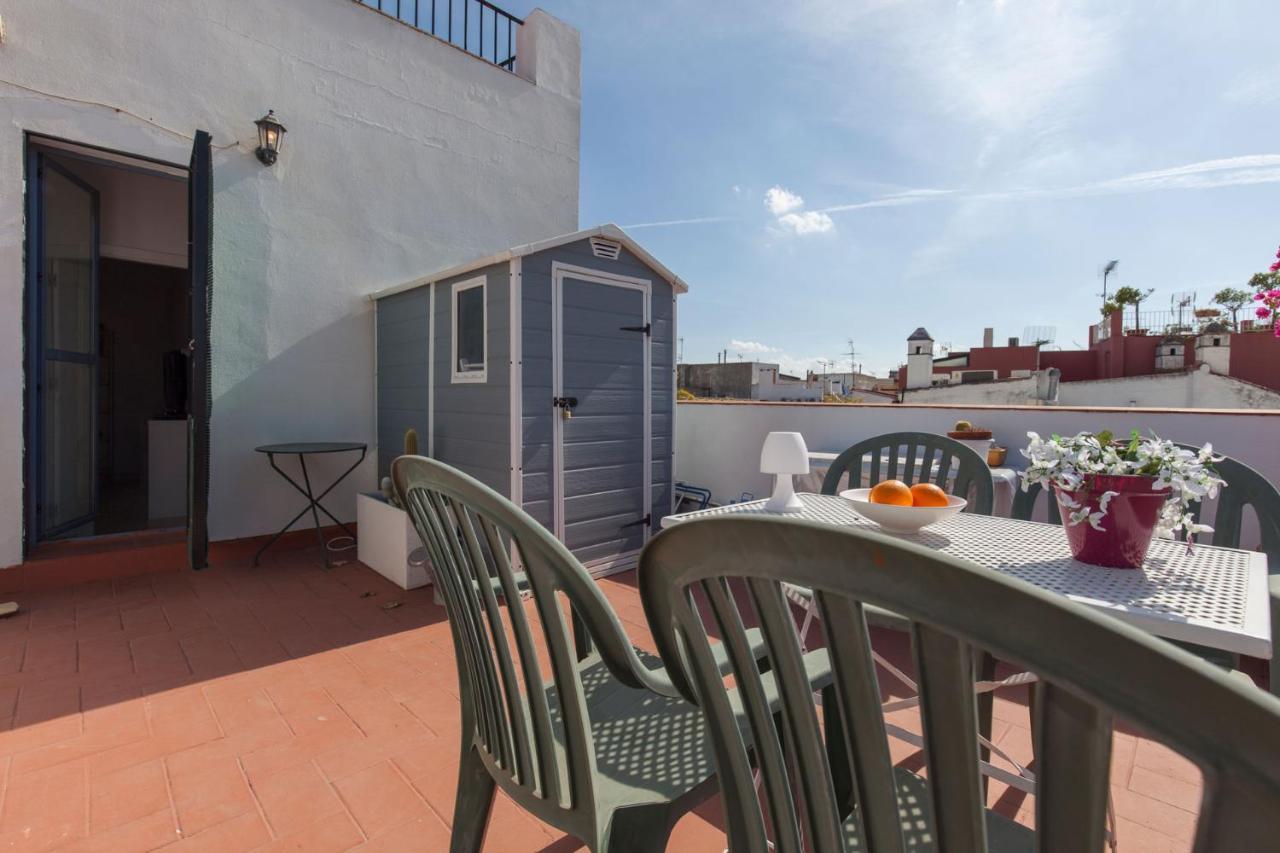 Espectacular Apartamento Con Terraza Privada Parking เซบีญา ภายนอก รูปภาพ