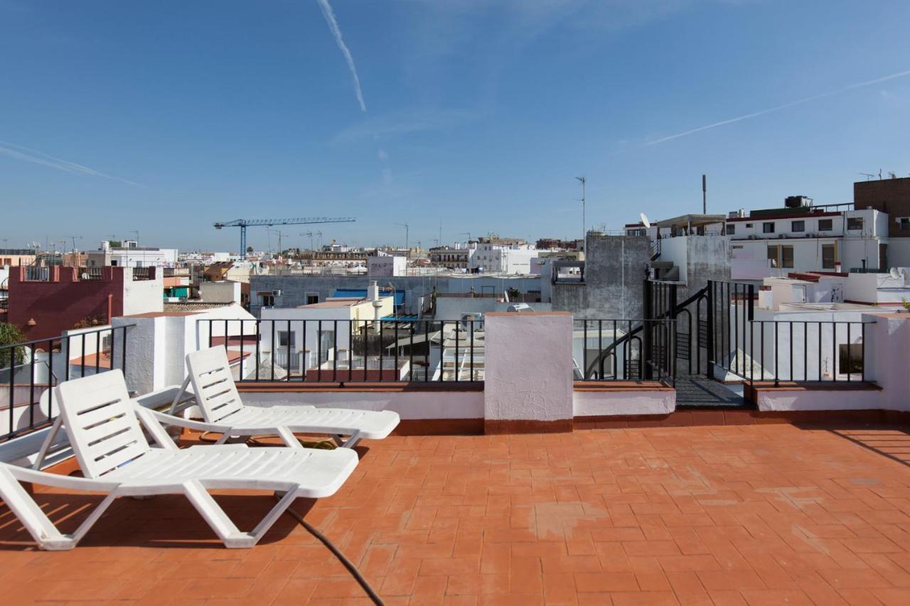 Espectacular Apartamento Con Terraza Privada Parking เซบีญา ภายนอก รูปภาพ