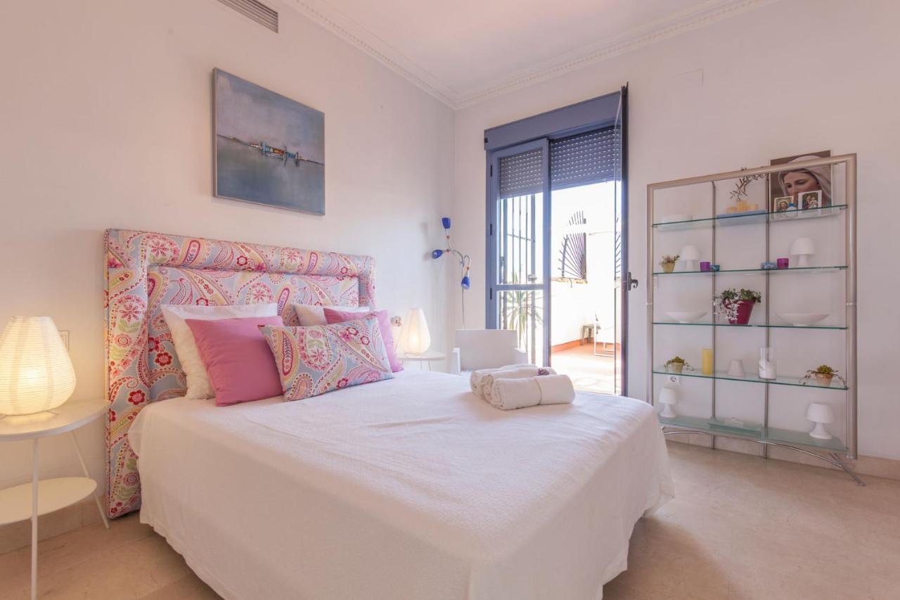 Espectacular Apartamento Con Terraza Privada Parking เซบีญา ภายนอก รูปภาพ