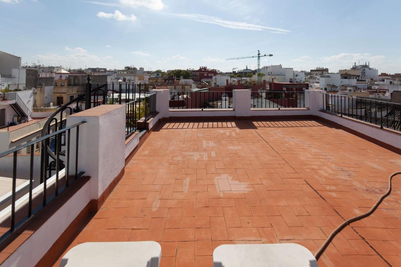 Espectacular Apartamento Con Terraza Privada Parking เซบีญา ภายนอก รูปภาพ
